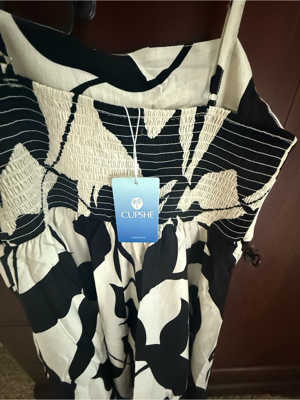 Cup She Polished Retreat Tropical Maxi Dress NWT - Picture 4 of 4